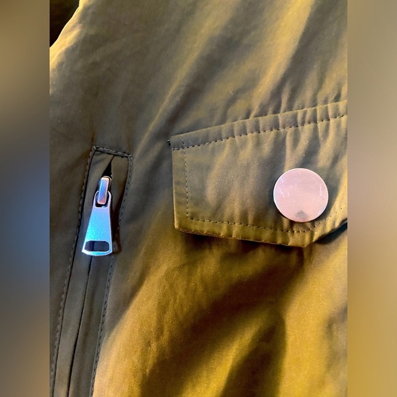 Maje Brasilia Kaki Jacket in Navy Green. Women’s size EUR 36, US size XS. - Picture 6 of 8